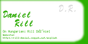 daniel rill business card